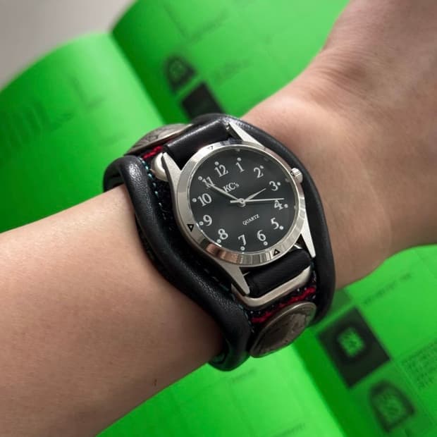 Kc,S Leathercraft CONCHO WATCH 3