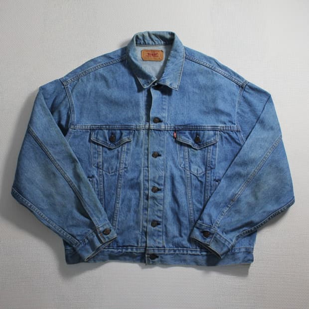 90's Levi’s 리바이스 USA 데님 트러커 자켓 L033