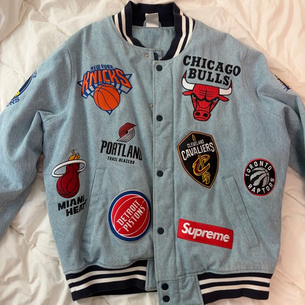 나이키 슈프림 18ss nda 자켓