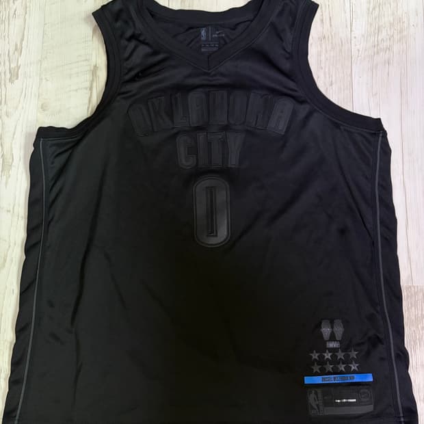 [XXL] 나이키xNBA 오클라호마 러셀 웨스트브룩 스윙맨 져지