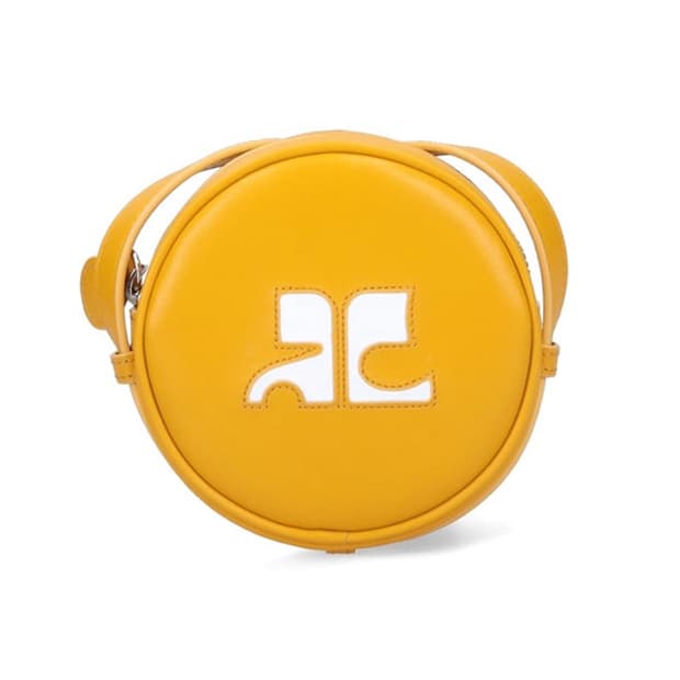 꾸레쥬 서클 미니백 옐로우