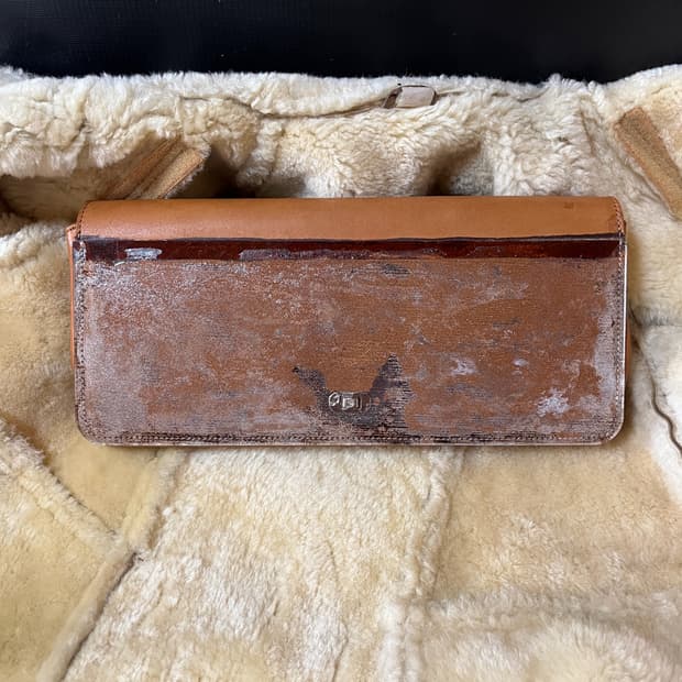 Maison Margiela 아크릴 상판 distressed 파우치