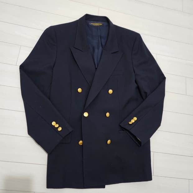 브룩스브라더스 네이비 더블 금장