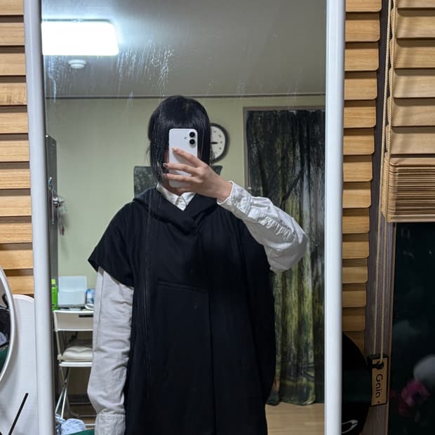 Issey Miyake hooded vest