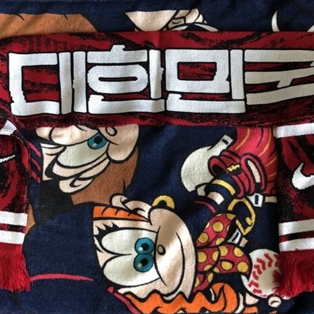 나이키 2022 카타르월드컵한정 축구국대 머플러