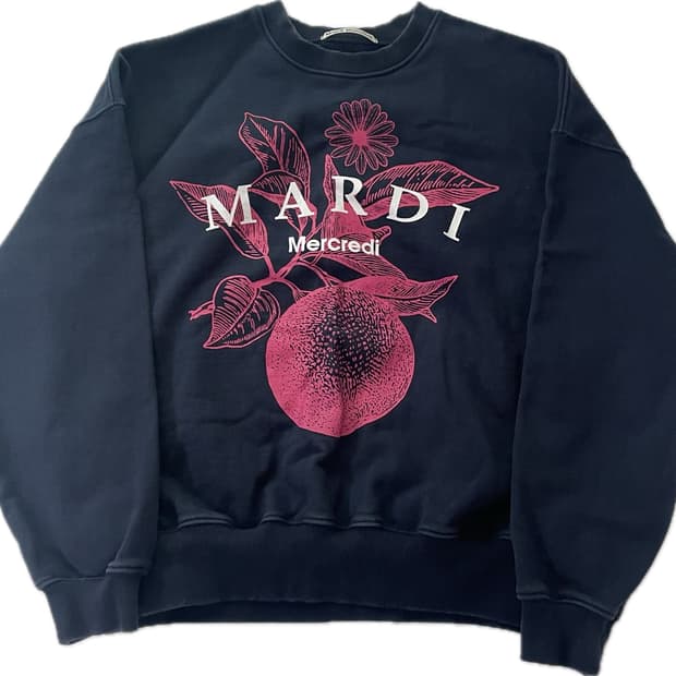 마르디 메크르디 맨투맨 티셔츠