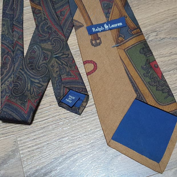 폴로 랄프로렌 빈티지 넥타이