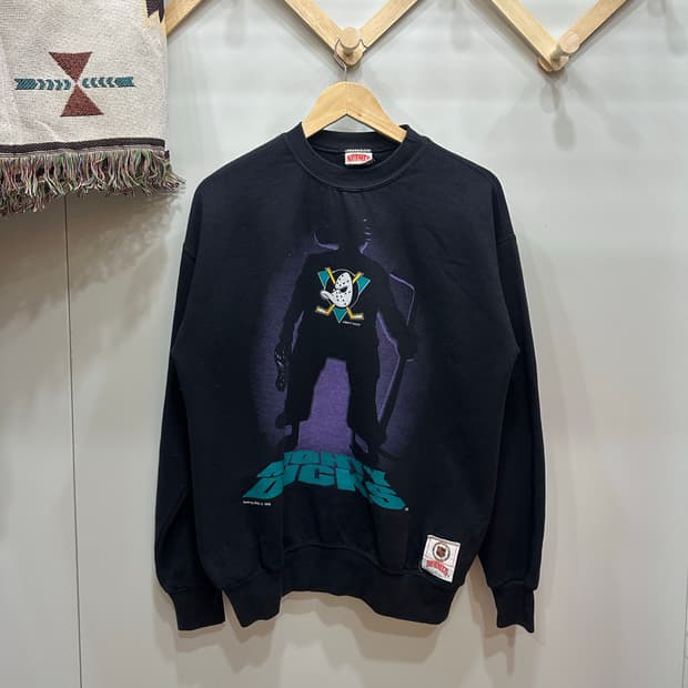 90s NUTMAG NHL made in U.S.A 스웻셔츠 맨투맨 M