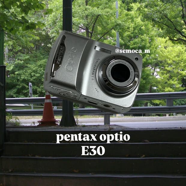 pentax optio e30 