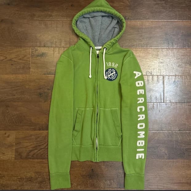 아베크롬비 앤 피치 그래픽 풀집 후드