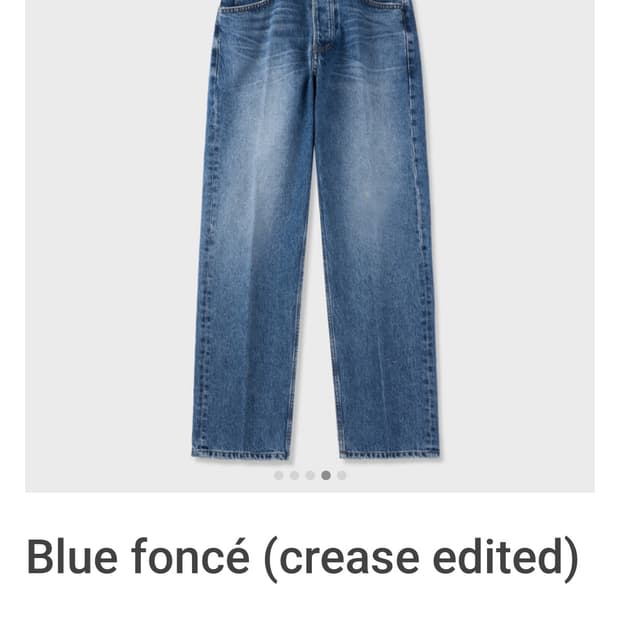 Mudule mer blue foncé denim 30사이즈 구매 