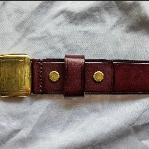 크레이지소잉클럽 히콕 벨트 브라운