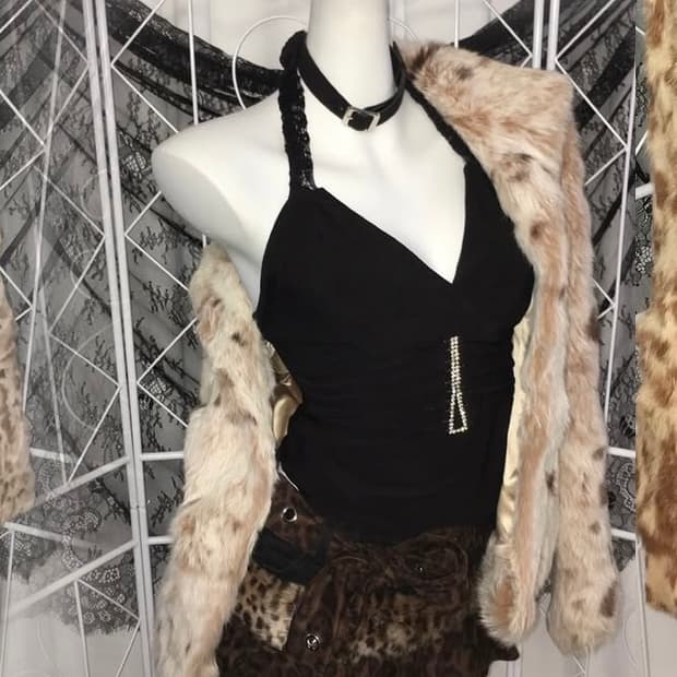 리얼퍼 자켓 레빗퍼 