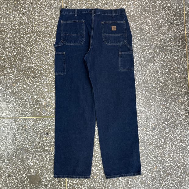 칼하트 데님 카펜터 팬츠 B13-HDK 38