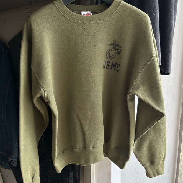 90’s USMC 스웻셔츠 