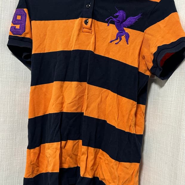 90s 빈티지 반소매 카라티