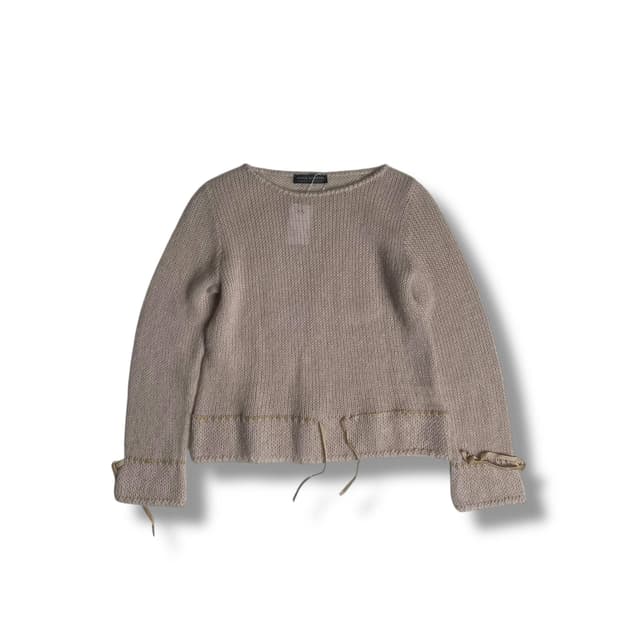 Anna bassani 모헤어 블렌드 스트링 니트 (italy)  