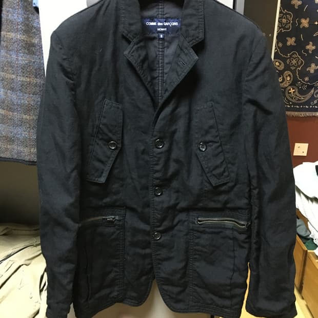 꼼데가르송 옴므 멀티포켓 자켓