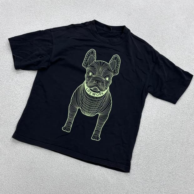 S 라이프워크 라독 빅로고 반팔 0414E