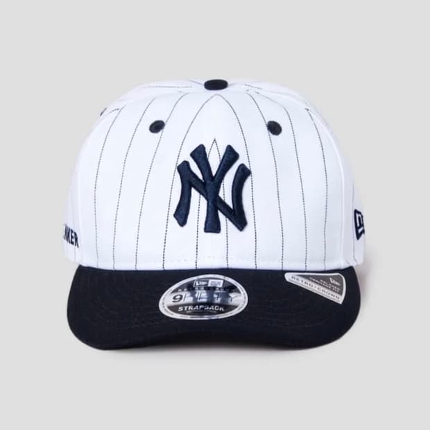 뉴에라x비이커 9FIFTY 스트라이프 캡 뉴욕양키스