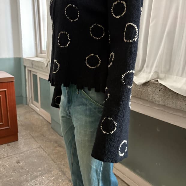 Issey sport knit 집업