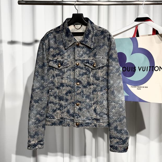 [정품] 25FW 신상 루이비통 테피스트리 모노그램 데님 트러커 재킷