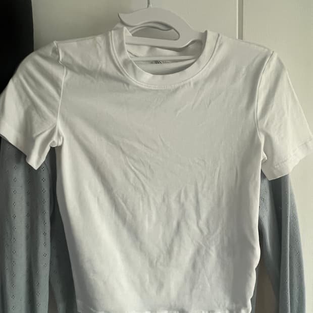 Zara white T-shirt