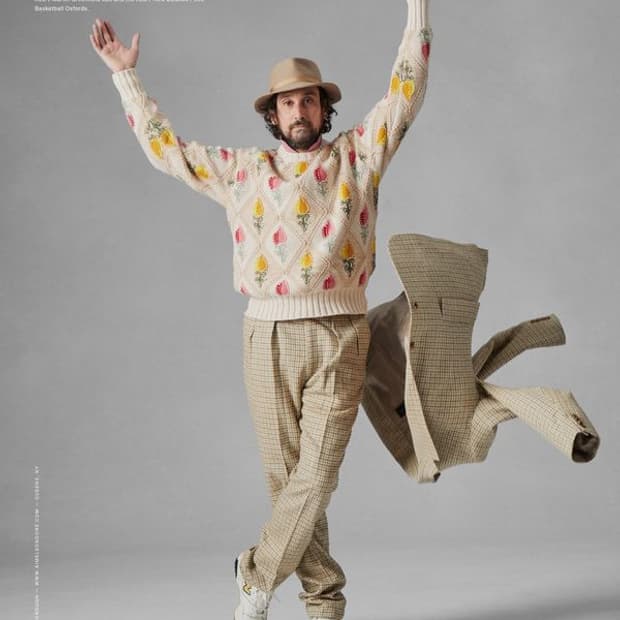 Aime leon dore 플로럴 스웨터