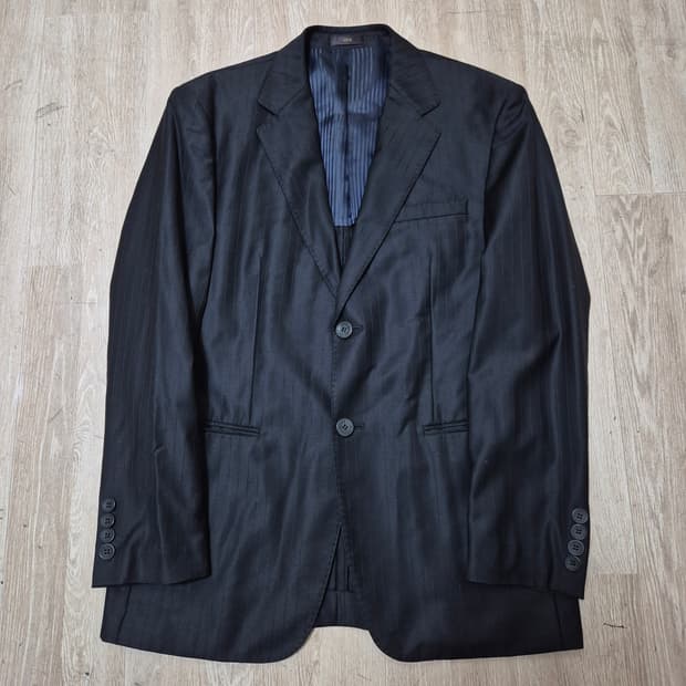 지이크 남성 모직 싱글 블레이저 정장자켓