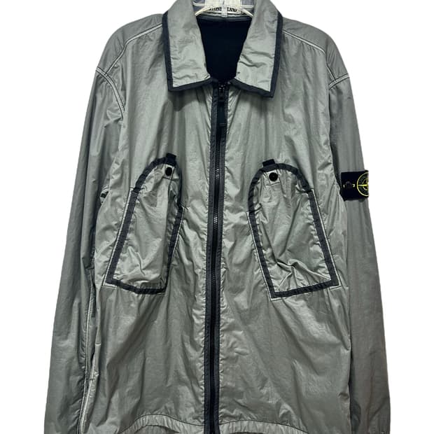19FW nylon acrylic coating velour jacket