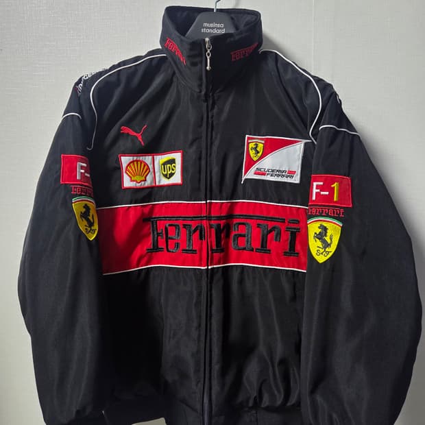 페라리 F1 자켓 M (블랙)