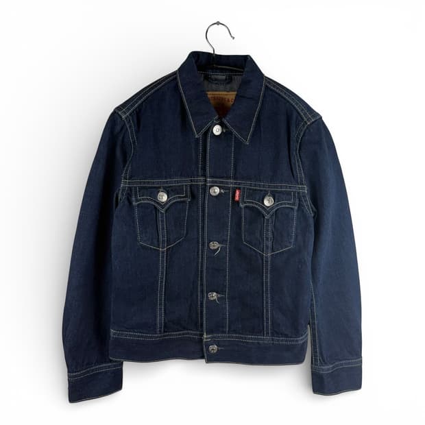 L) 리바이스 아이코닉 TYPE 1 진청 데님 자켓