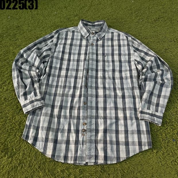 칼하트 체크 긴팔 셔츠
