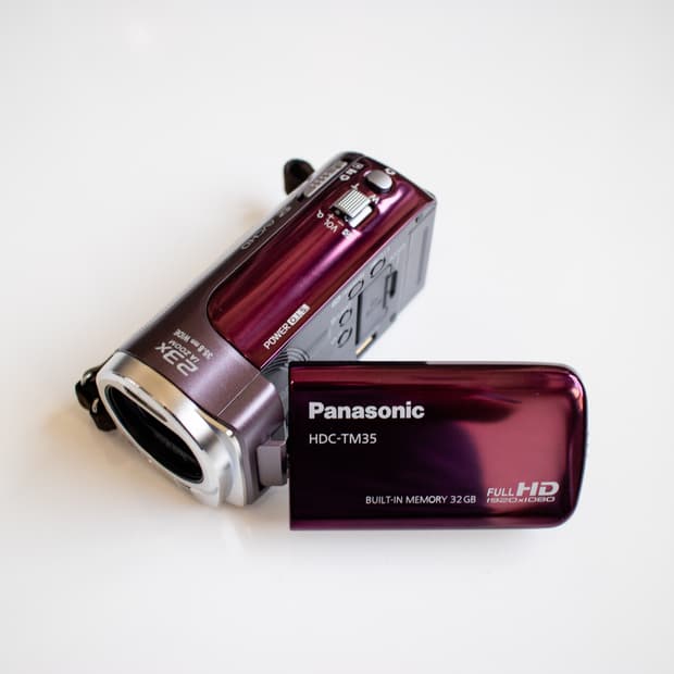 Panasonic HDC-TM35 / 빈티지 디지털 캠코더