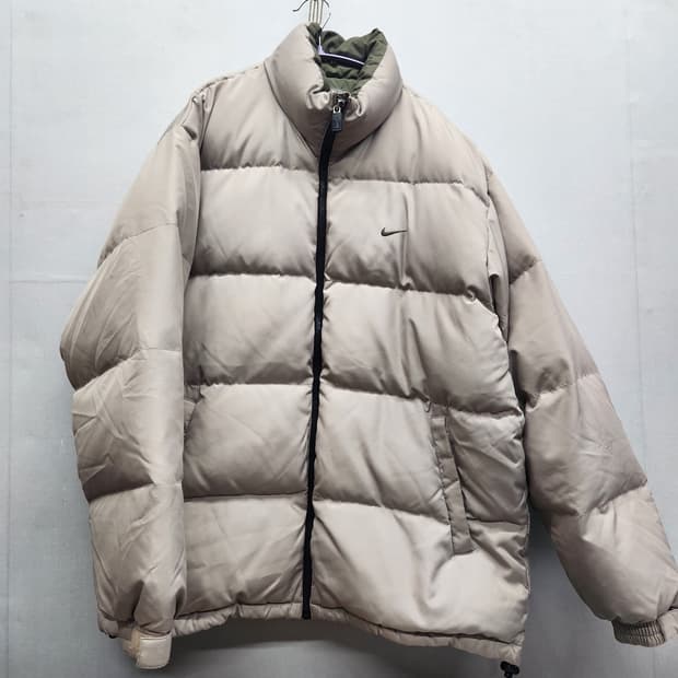 나이키 스우시 뉴챔프 푸퍼 스트링 덕다운 패딩L(2XL)