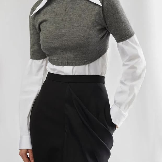 더로우 vic 니트