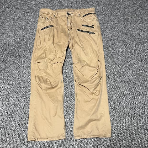 00s Lee 신치백 코튼팬츠 34