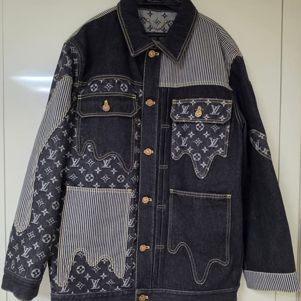 루이비통 니고 크레이지 데님 자켓 50사이즈 105사이즈
