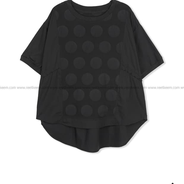 릿킴 reetkeem DOT COMBI BLOUSE