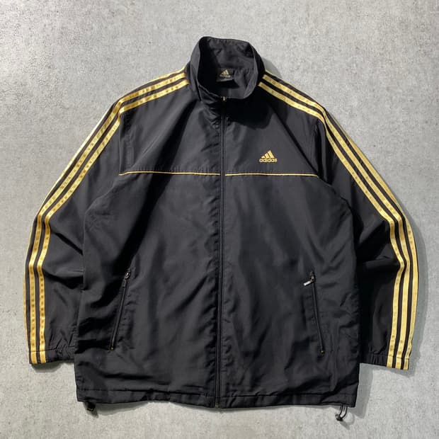 [105] 00s Adidas 아디다스 금장라인 우븐자켓 바람막이