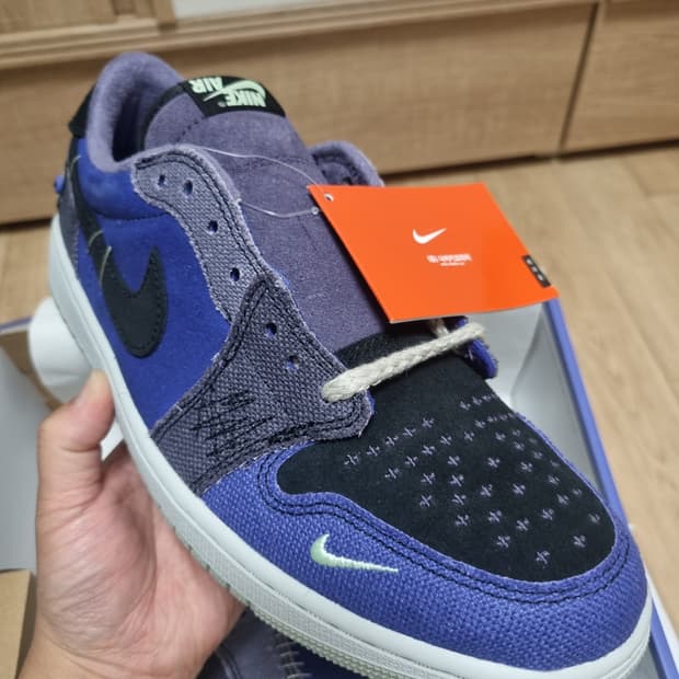 조던 1 x 자이언 윌리엄슨 레트로 로우 OG 리젠시 퍼플 265