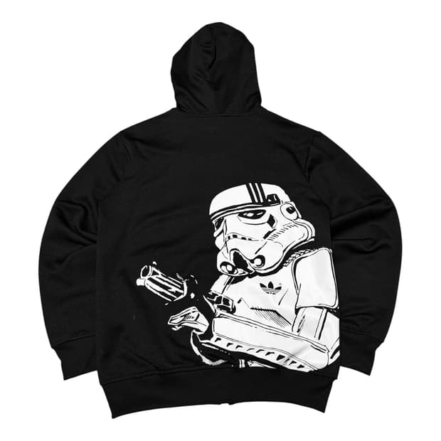 아디다스 X 스타워즈 스톰트루퍼 트랙탑 후디 져지