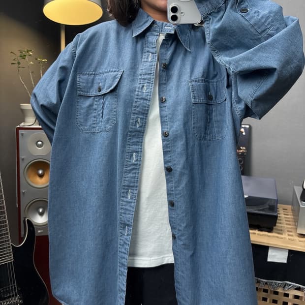 폴로 샴브레이셔츠