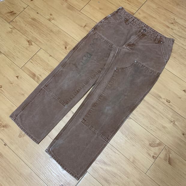 carhartt double knee carpenter wb136 brn