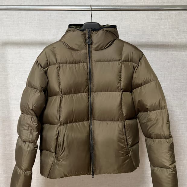 [2] 노클 후디 덕다운 카키
