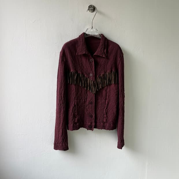 이세이미야케 00‘s 플리츠 트러커 자켓