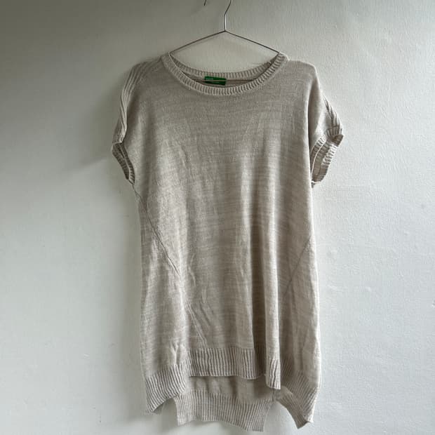 롱 니트 원피스 