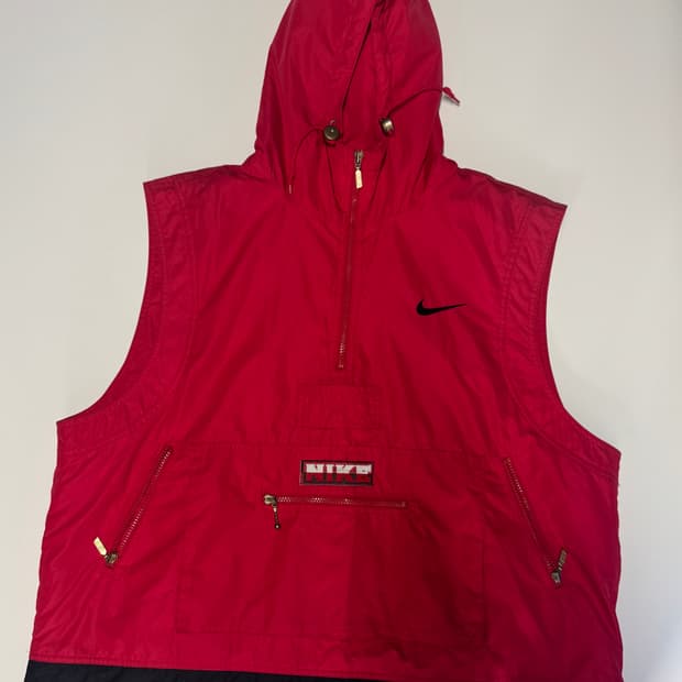 희귀!! 나이키 올드스쿨 빅 사이즈 풀오버 아노락 2XL ~ XL