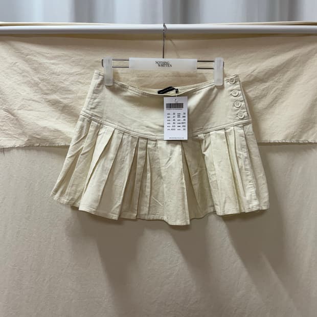 브랜디멜빌 코듀로이 스커트(ivory)