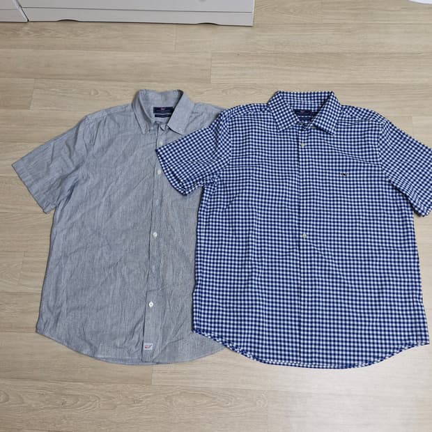 빈야드바인스 돌고래로고 셔츠L(105~110)2장 전부